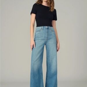 Joe's Jeans Mia High-Rise Wide Leg Jeans 27P